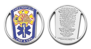 Chesterfield Fire & EMS Bottle Opener Coin