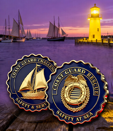 Coast Guard Maritime Rescue Coin