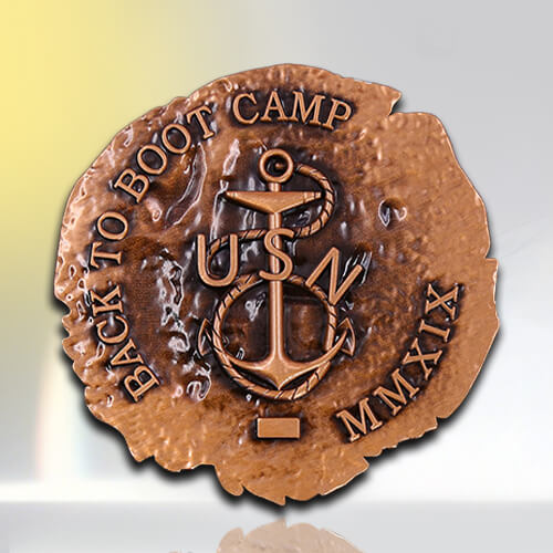Creative Material Navy Challenge Coin