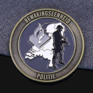 Dutch Police Custodial Unit Challenge Coin
