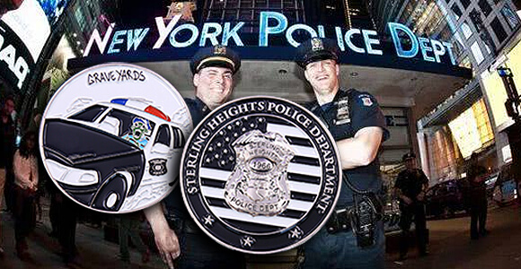 Elevate Your Police Challenge Coins with Custom Enhancements