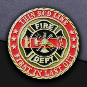 Fire Dept Custom Challenge Coin