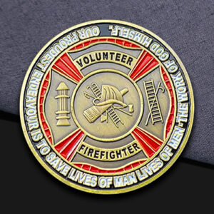 Firefighter Honor Challenge Coin