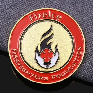Firefighters Foundation FireIce Challenge Coin