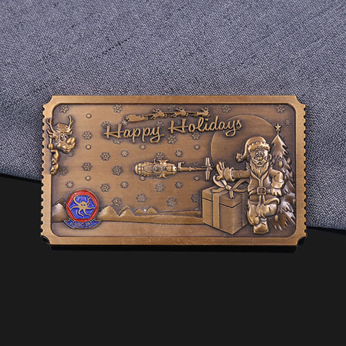 HSC - 28 Navy Holiday Celebration Challenge Coin