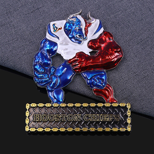 Houston Chiefs Navy - Inspired Challenge Coin