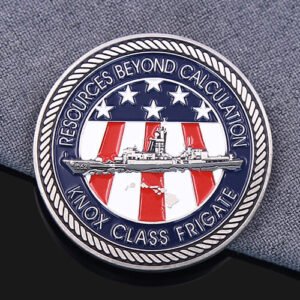 Knox Class Frigate Navy Challenge Coin