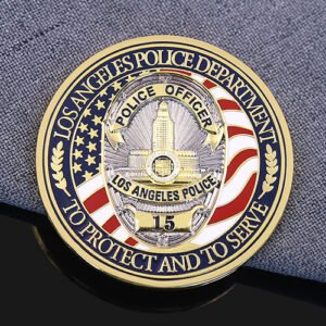 LAPD North Hollywood 25th Anniversary Challenge Coin