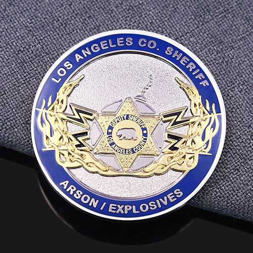 Los Angeles County Sheriff Explosives Challenge Coin