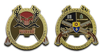 MP Company The Punishers Bottle Opener Coin