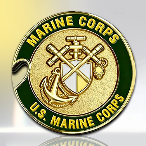 Marine Corps Bottle Opener Challenge Coin