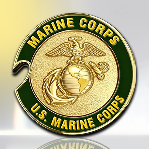 Marine Corps Bottle Opener Coin