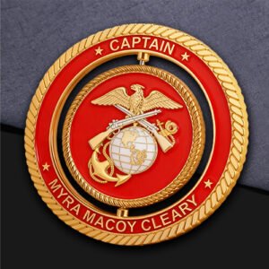 Marine Corps Captain Spinner Challenge Coin