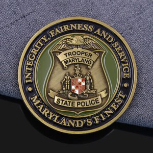Maryland State Police Executive Protection Challenge Coin