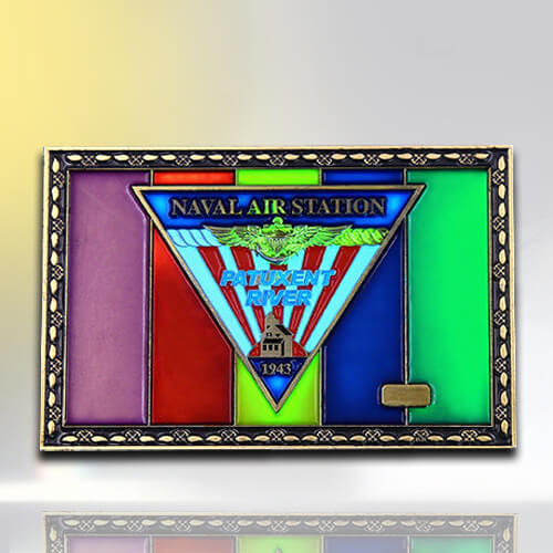 NAS Patuxent River Glow in the Dark Coin