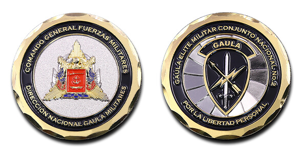 National Military Gaula Unit Challenge Coin