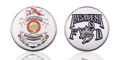 Pasadena Fire Department Challenge Coin
