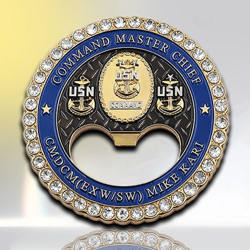 Reinstone Bottle Opener Challenge Coin