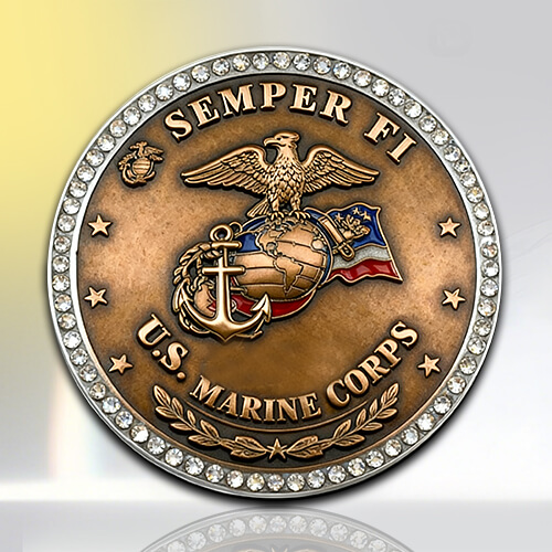 Reinstone Marine Corps Challenge Coin