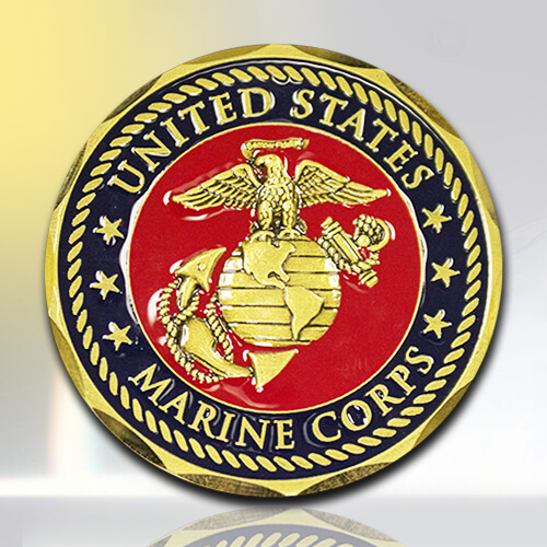 Retro Classic Marine Corps Coin
