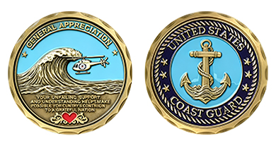 Sea Sentinel Coast Guard Challenge Coin