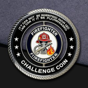 Spinner Firefighter Challenge Coin
