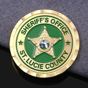 St. Lucie Sheriff's Bomb Disposal Challenge Coin