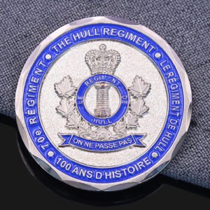 The Hull Regiment 100th Anniversary Challenge Coin