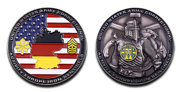 U.S. Army Correctional Activity Europe Challenge Coin
