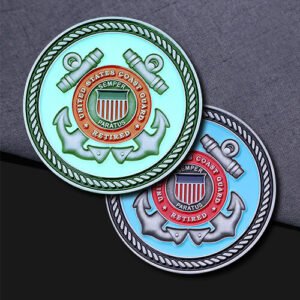 U.S. Coast Guard Retired Glow-in-the-Dark Coin
