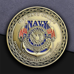 U.S. Navy Chiefs Power of Positive Leadership Challenge Coin