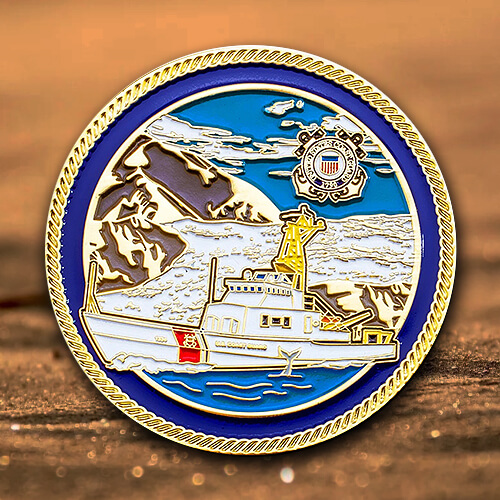 US Coast Guard Arctic Operations Challenge Coin