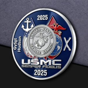 USMC GySgt Hudson 2025 Challenge Coin