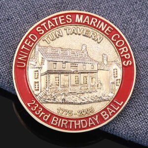 USMC HMM - 261 (Rein) 233rd Birthday Ball Challenge Coin