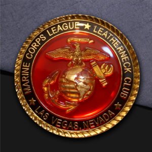 USMC Leatherneck Club Vegas Epoxy Coin
