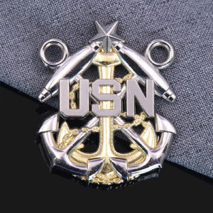 USN Anchor & Cannons Navy Challenge Coin