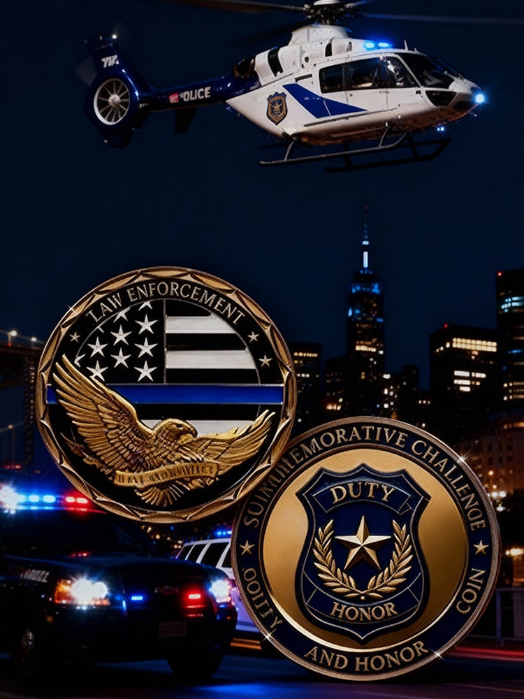 Urban Law Enforcement Challenge Coin