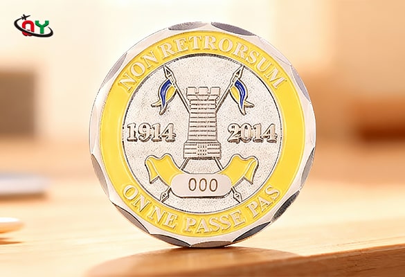 1914 - 2014 Military Commemoration Challenge Coin