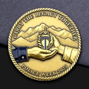 2025 Police Week Legacy Challenge Coin