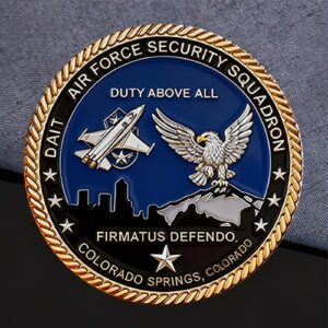 Air Force Security Squadron Military Challenge Coin