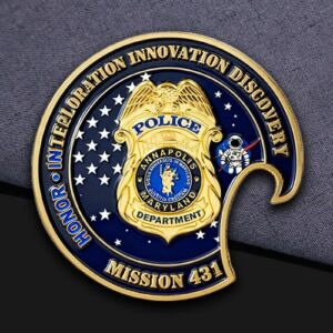 Annapolis PD Mission 431 LE Bottle Opener Coin