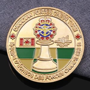 CF NATO Chess Championship Military Challenge Coin