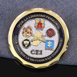 Colombian CTI & Gaula Enforcement Challenge Coin