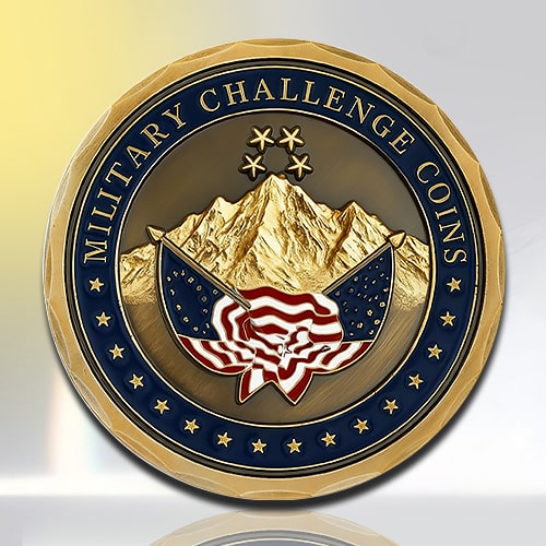 Custom 3D Military Challenge Coin