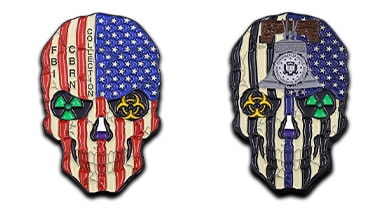 FBI CBRN Collection Challenge Coin