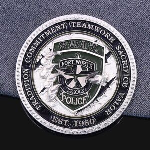 Fort Worth Police Department SWAT Challenge Coin