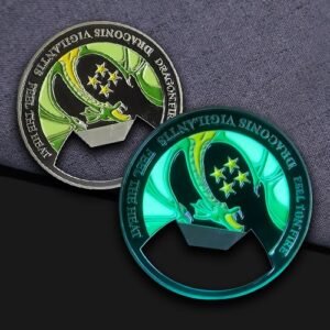 Glow-in-the-Dark Bottle Opener Coin