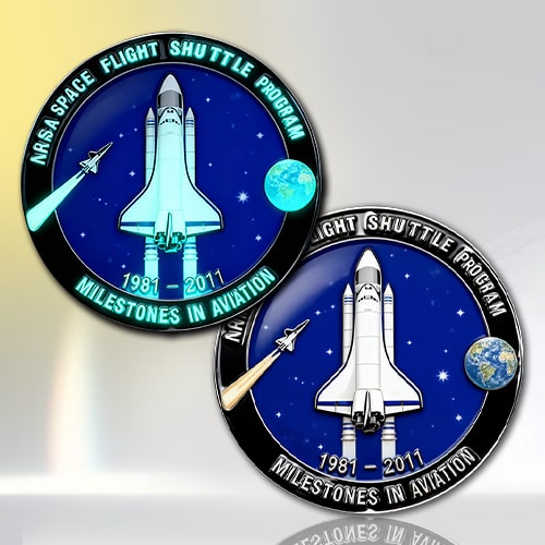 Glow-in-the-Dark NASA Coin