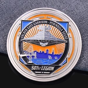 Golden Gate Garrison Peninsula Squad Challenge Coin
