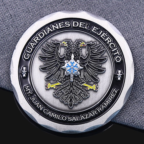 Guardianes del Ejército Salazar Ramírez Military Challenge Coin